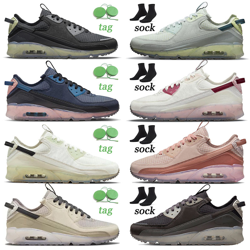 

90 Terrascape Running Shoes Designer Womens Runners Dark Teal Green Obsidian Pomegranate Sail Anthracite Jogging Mens Trainers Sports Sneakers, 40-45 dark teal green