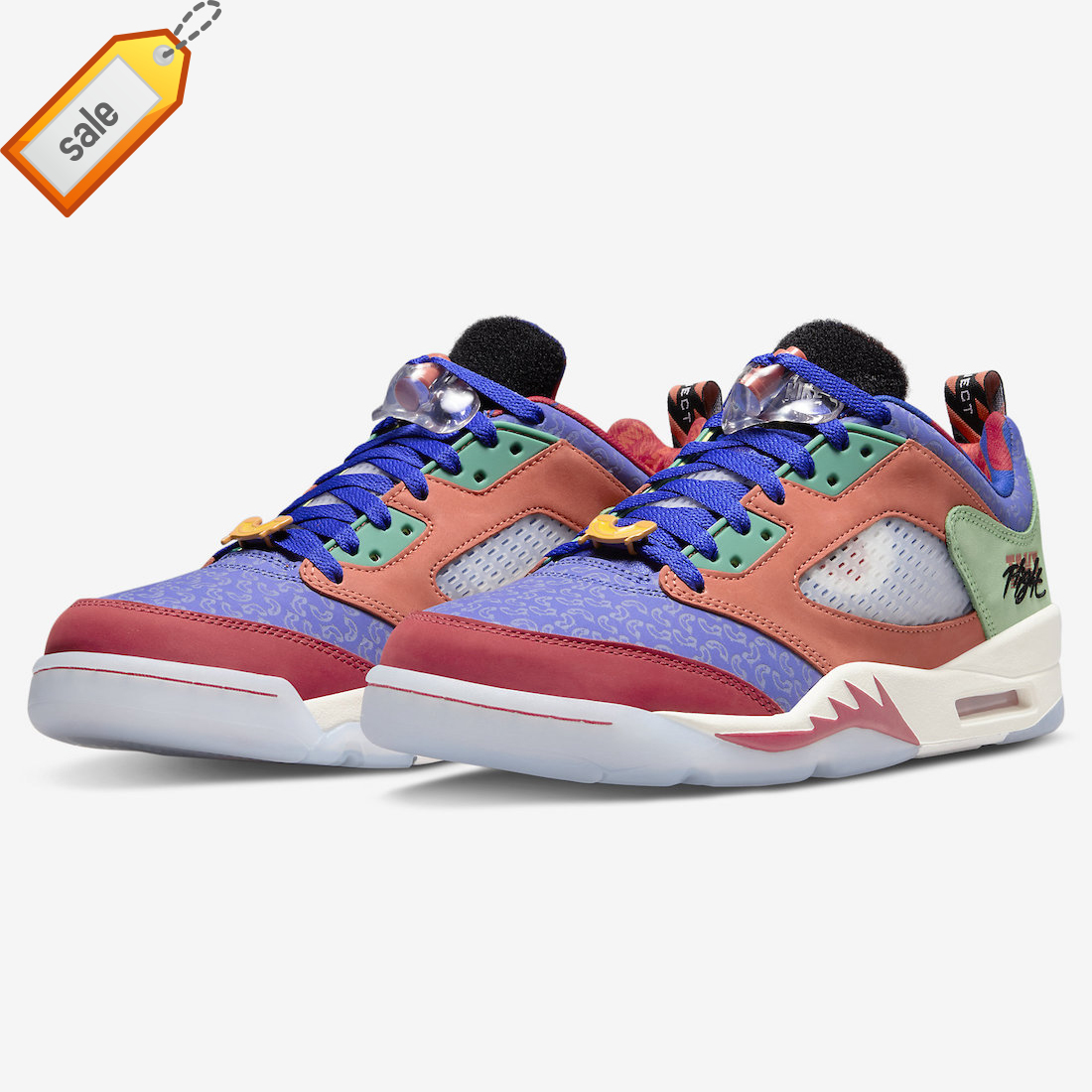 

Jumpman 5 5s Low Doernbecher Mens basketball shoes Hyper Royal Orange MDW Take Flight Men trainers sports sneakers US 7-13 DR6287-486