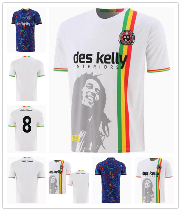 

Bohemian FC 2023 2022 Away White Bohemian Soccer Jersey 22 23 Bohemians Cup Kit Special Football Shirt camiseta de futbol top thailand maillots foot customize