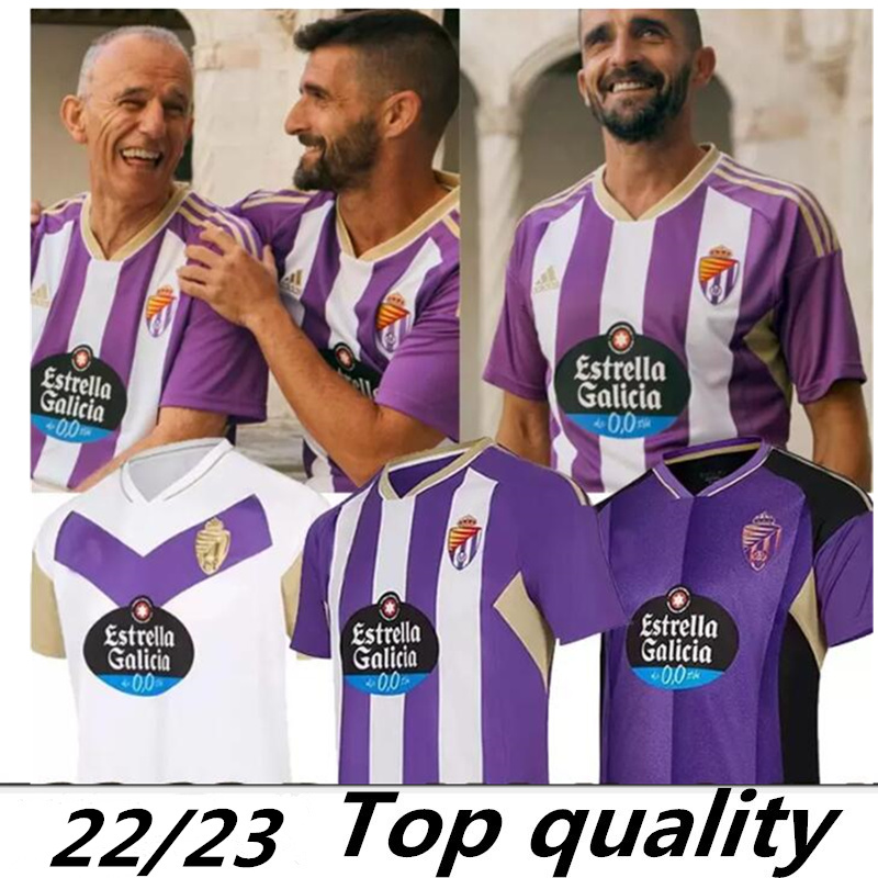 

22/23 Real Valladolid soccer jerseys Weissman FEDE S. Oscar Plano L. Olaza R.Alcaraz jersey camisetas de futbol 2021 2022 men kids kit football shirts tops