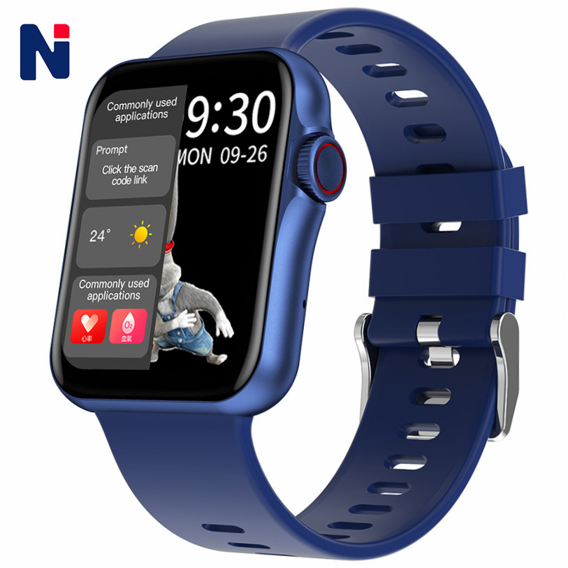 Leaderboard Products Touch Ip68 Full Smart Watch Screen Sport Smart Watches Kids With Gps Waterproof NDW07 Smart strap