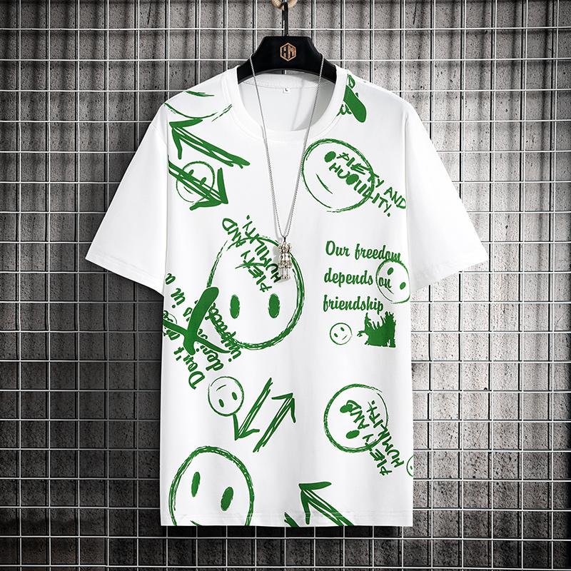 

Men's T-Shirts 8XL Mens Summer Graphic Short Sleeves Male Tshirts Fashion Oversized Husband T-Shirty TOP Tee Social Clothing Z464Men's, Black