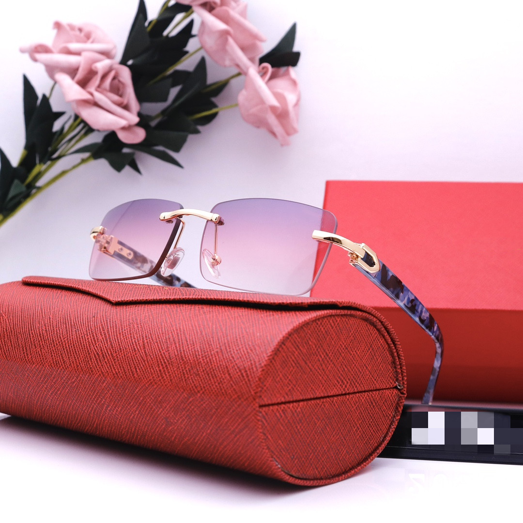 

Metal Sunglasses Rimless Fashion Men and Women Sun Glasses Frameless Retro Design Man Eyeglasses