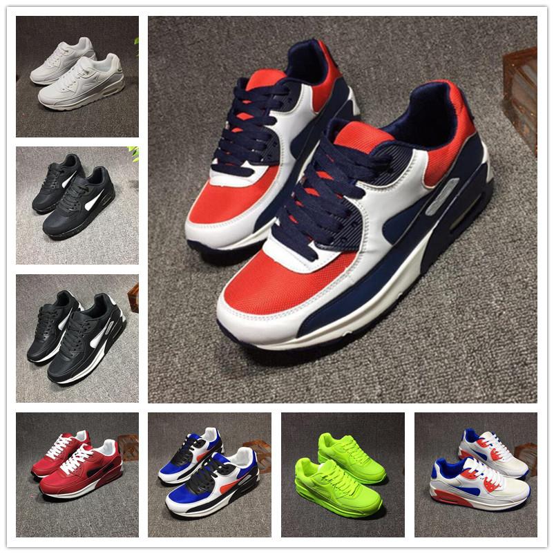 

Comfortable Men Women 90s Skateboard Sports Shoes Lightweight Breathable Low Cut Lace-Up Casual Flats Outdoor Non-Slip Sneakers 36-45