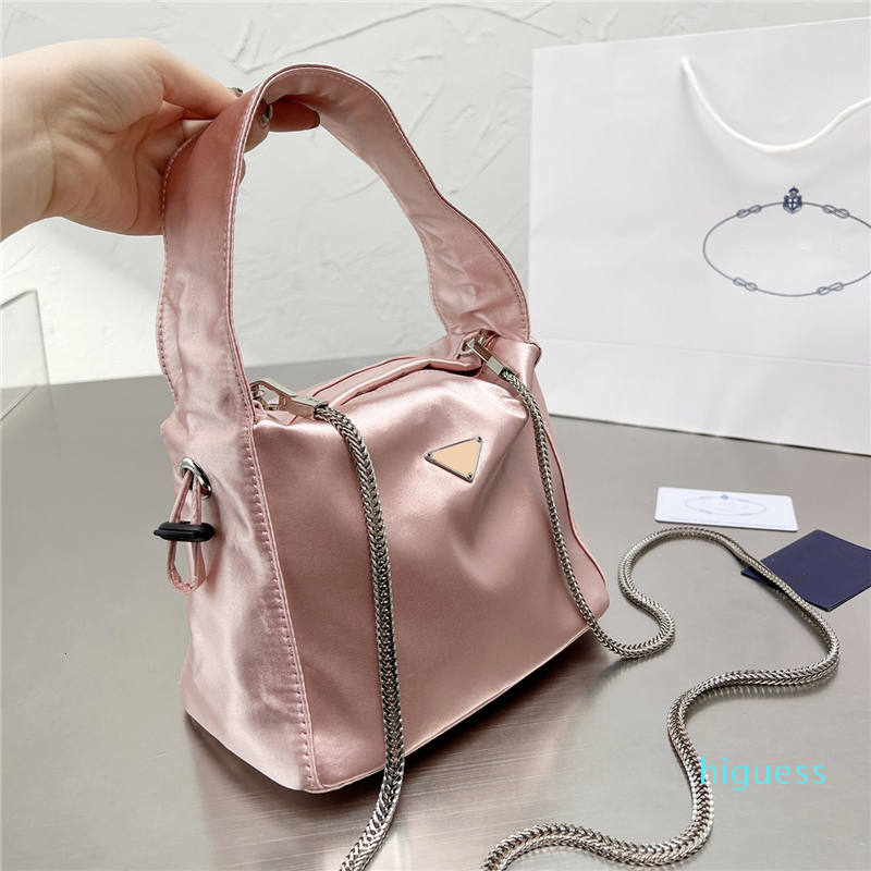 

Designer- Womens Classic Nylon Bags Witn Chain Single Flap Totes Crossbody Shoulder Luxury Handbags 20*13cm, Customize