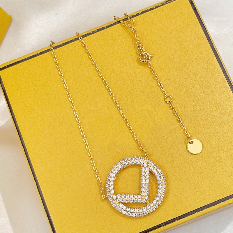 

High Quality Jewelry Women Designer Gold Necklace Holiday Gift Brands Fashion Letter Necklaces Luxurys Torque 224105XS