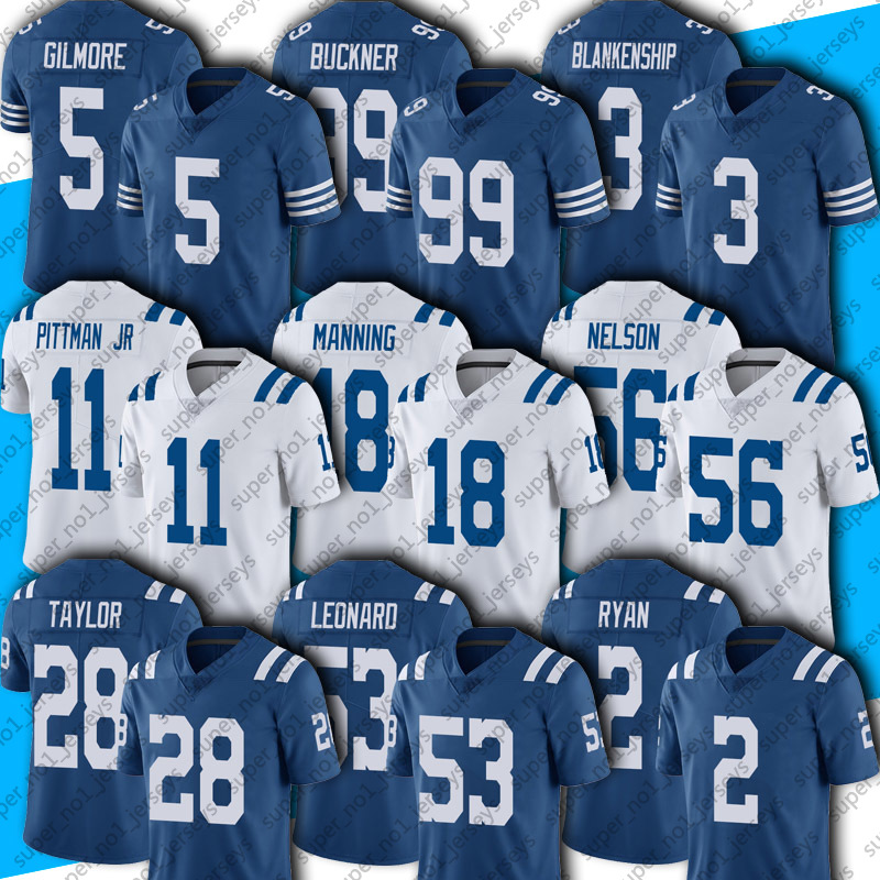 

28 Jonathan Taylor 13 Michael Pittman Jersey Colt Football Indianapoli Matt Ryan Darius Leonard Quenton Nelson Jerseys Blankenship Paye DeForest Buckner Gilmore, Man custom jersey (xm)