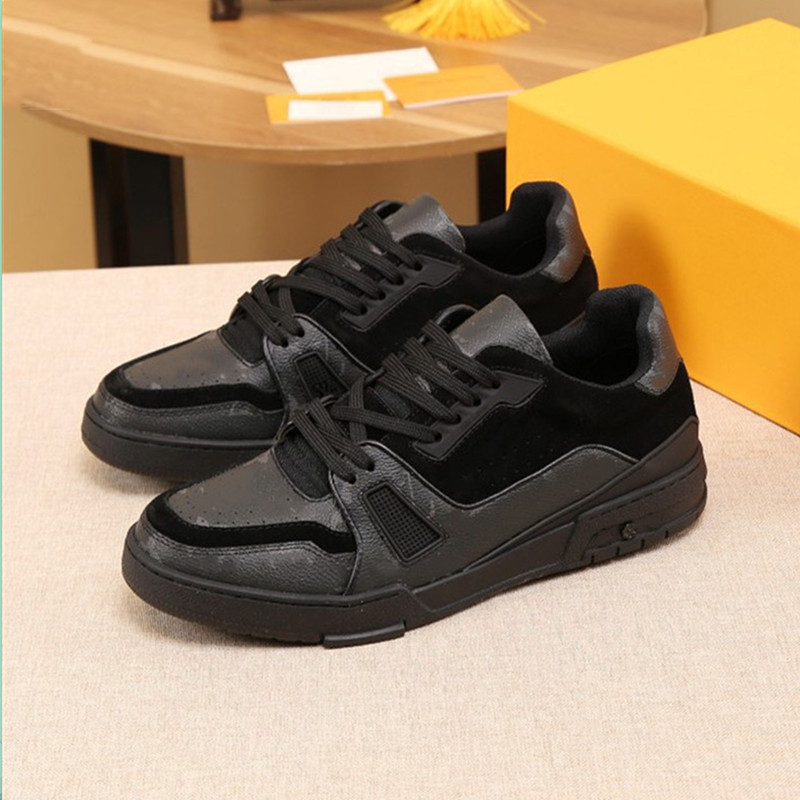 

2022 High quality New men casual shoes printing rainbowcom bination Sports shoesss black and white Mens fashion leisure sports shoess