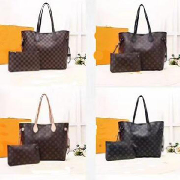 

New fashion women handbags ladies designer composite bags lady clutch bag shoulder tote female purse wallet MM size V002