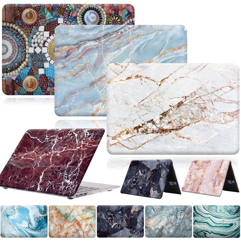

Marble Pattern Laptop Case for HUAWEI MateBook 13 14 X Pro 139 Cover for MateBook D 14D15 Laptop Antifall Hasp Laptop Case 201124
