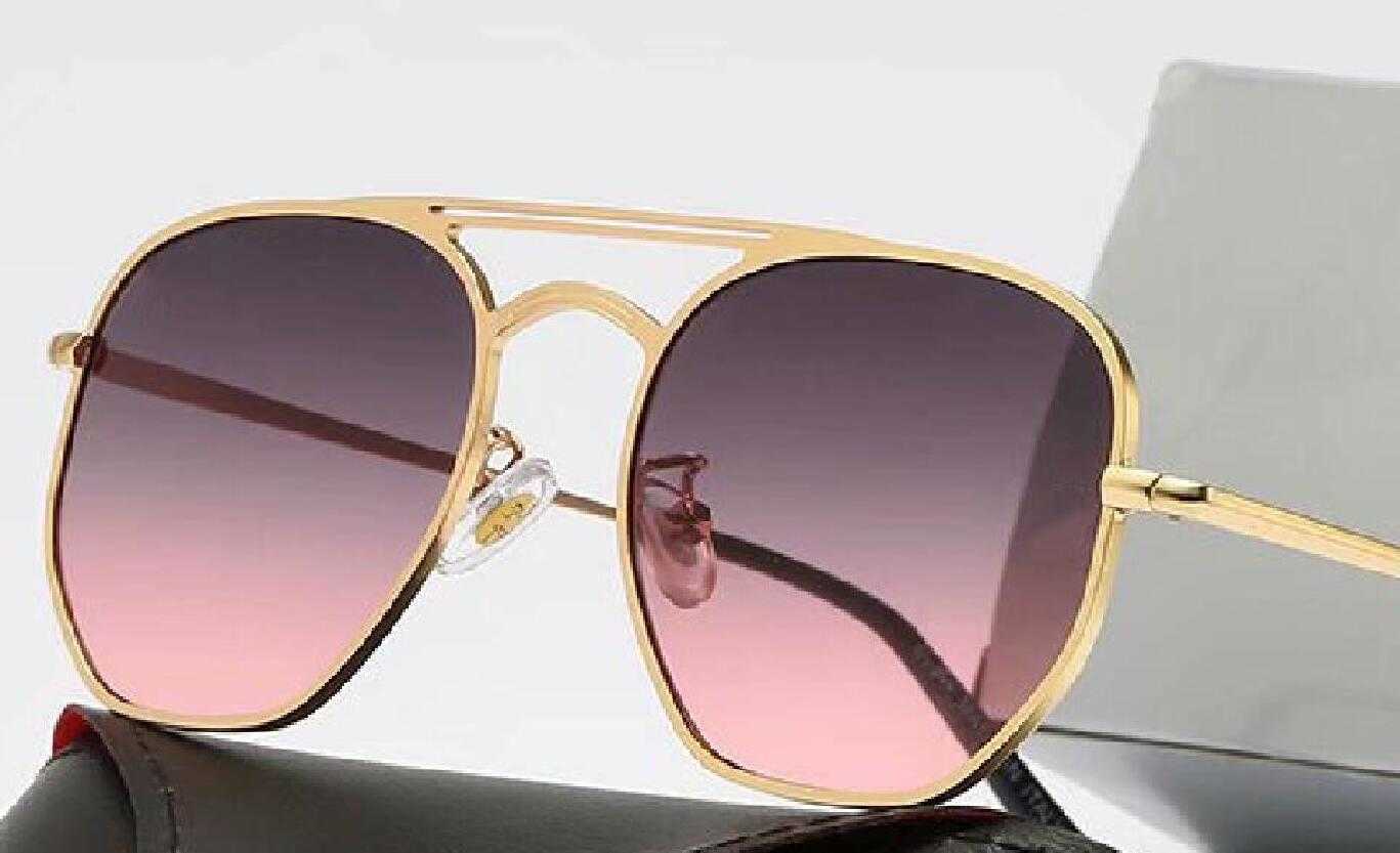 

Quality Ray 2022High Men Women Sunglasses Vintage Pilot Aviator Wayfarer Brand Sun Glasses Band UV400 Bans Ben With Box and Case3609