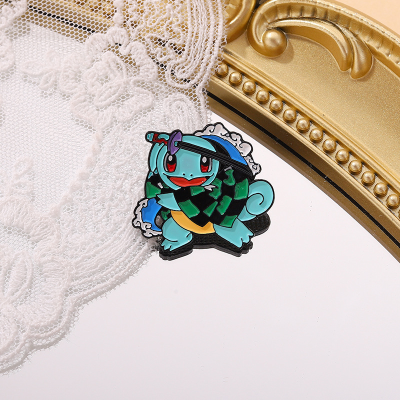 

Cute Anime Movies Games Hard Enamel Pins Collect Metal Cartoon Brooch Backpack Hat Bag Collar Lapel Badges Women Fashion Jewelry Elf brooch turtles, Color #4
