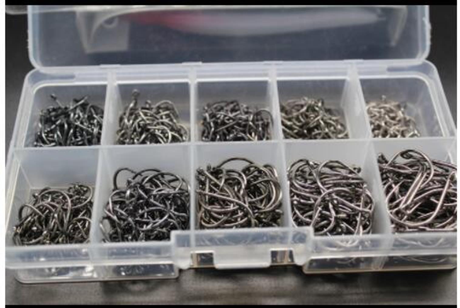 

Fishing Hooks Sports Outdoors 500Pcs/1Box 3-12 Sier Ise Hook High Carbon Steel Barbed Carp Pesca Accessories Drop Delivery 2021 E25Ub