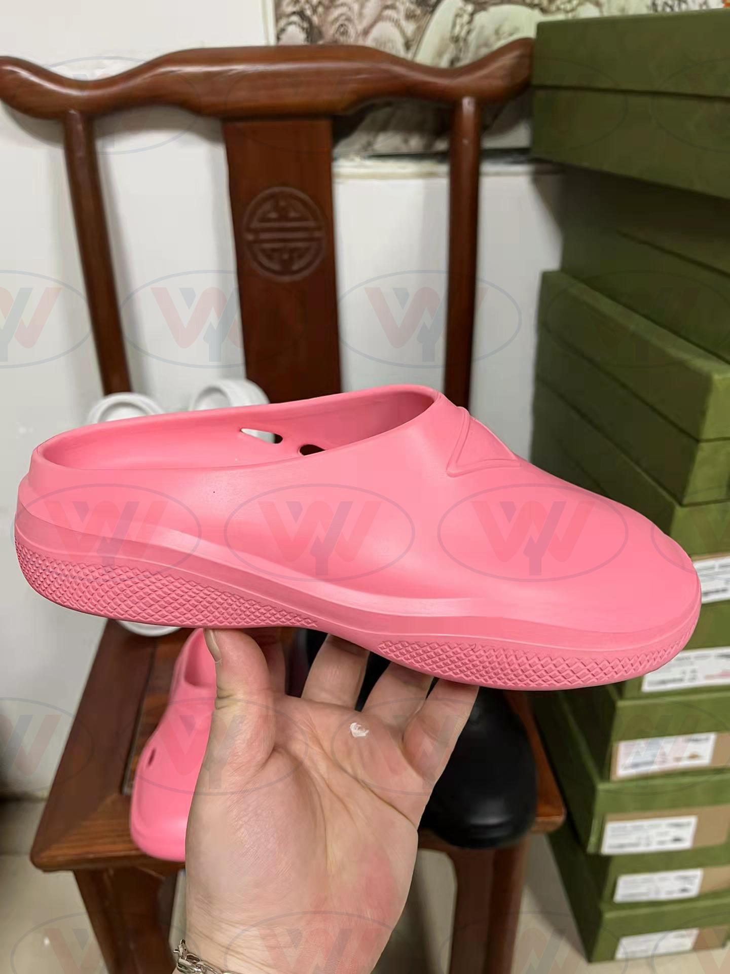 Mules en caoutchouc mousse Pantoufles Pantoufles pour couples Chaussures de plage Éraflures Design polyvalent Sandales Mocassins Chaussures Mulle