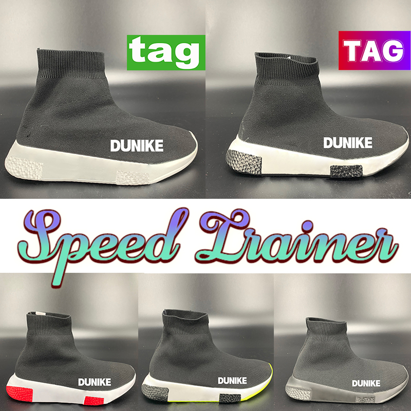 

2022 Speed trainer men Women Casual Shoes Slip-on Canvas Breathable Mens Sneakers Triple Black Red White Green Womans trainers Designer Mans Woman Shoes Sneaker GAI, C6-shoes box