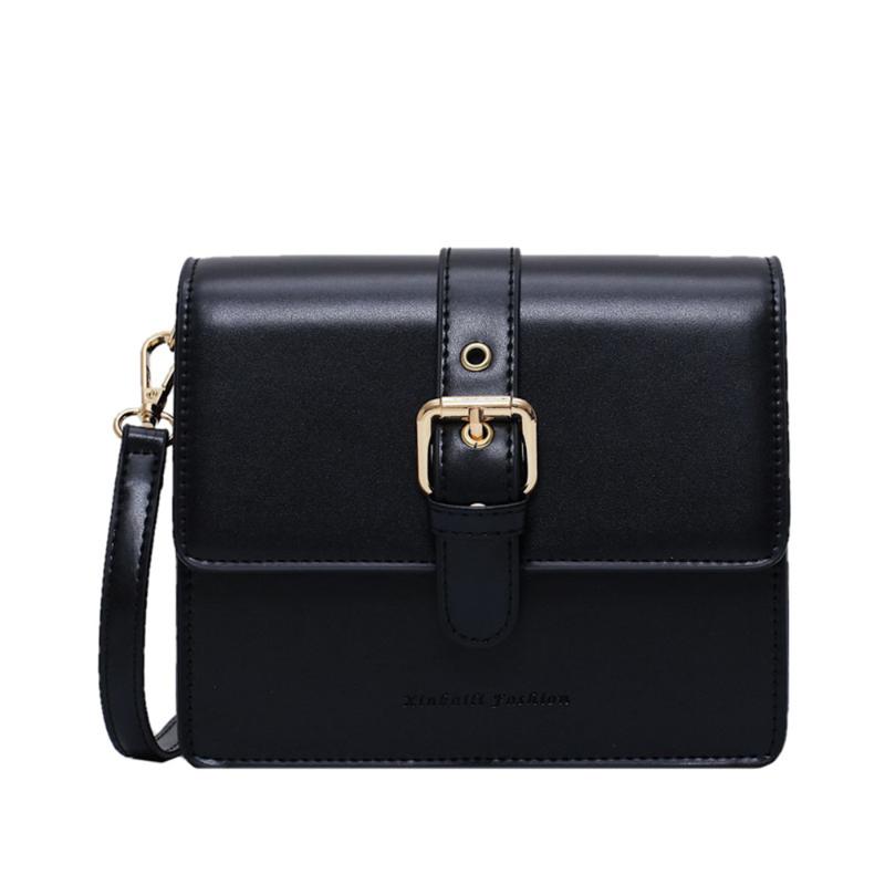 

Evening Bags Fashion Women's Shoulder Bag PU Summer Flap Pocket Minority Design Cross-Body Trend Messenger BagEvening, Black