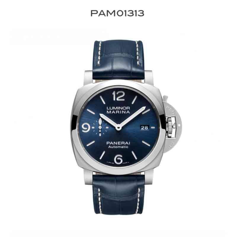 

Lumino Series Watch 1313 Mechanical Men's Fashion Luxury Classic Premium Brand, Navy blue
