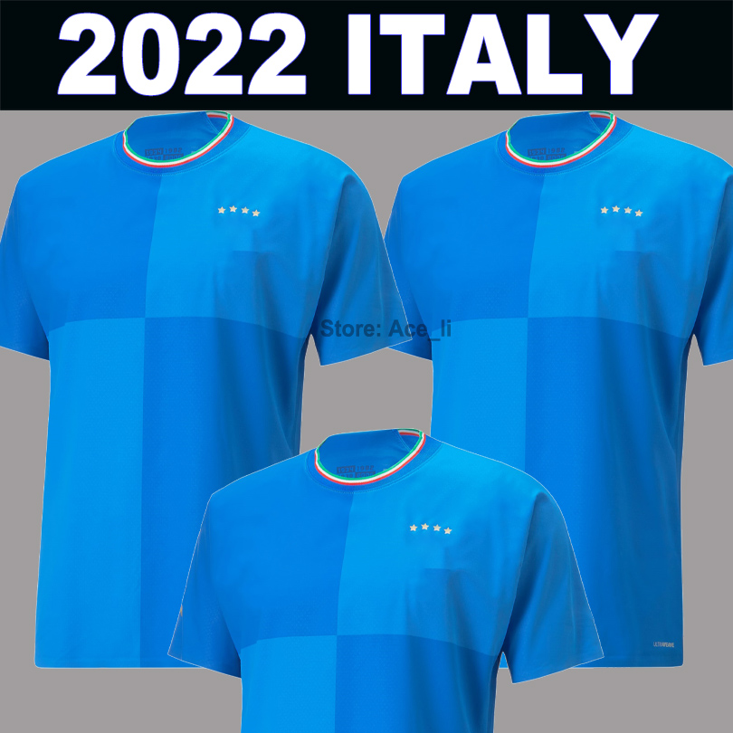 

2022 italia Italys BASTONI soccer jerseys Italie INSIGNE VERRATTI JORGINHO maillots foot IMMOBILE BELOTTI BERARDI CHIESA BARELLA Football shirts, Army green