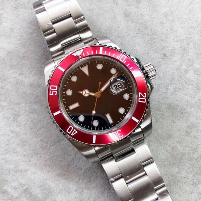 

ST9 Watch Ceramic Bezel Black Sapphire Date Dial 41mm Automatic Mechanical Stainless Steel Mens Men 116610 126610LN Wristwatches, 50m waterproof