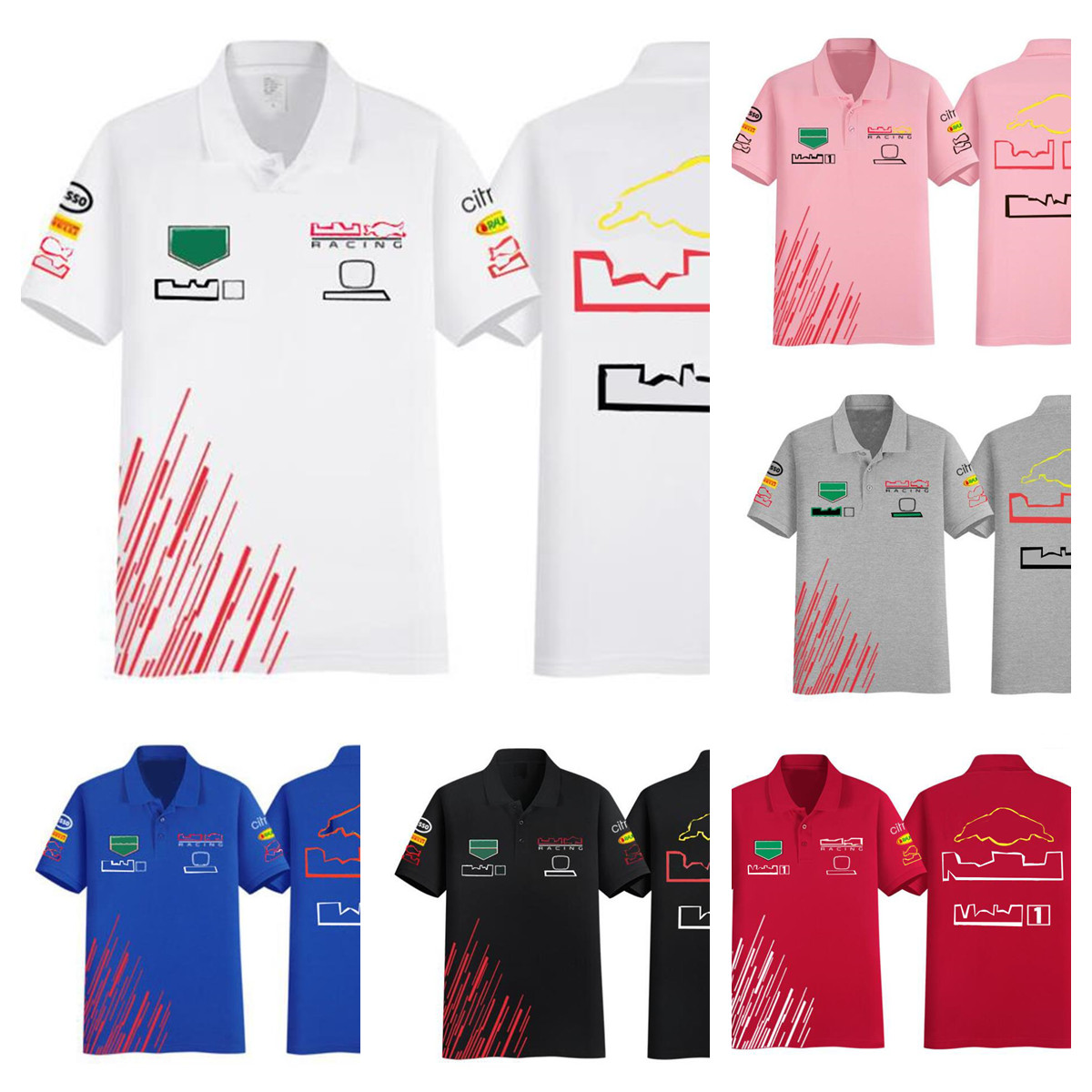 

F1 Formula One 2022 new racing short-sleeved POLO shirt