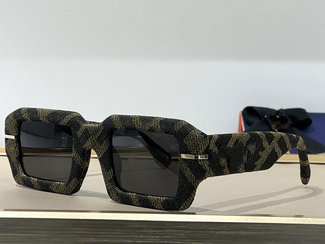 

Sunglasses For Men Women Summer F D Style Anti-Ultraviolet Retro Plate Full Frame Limited Edition Special Patch Craftsmanship Sunglasses Random Box