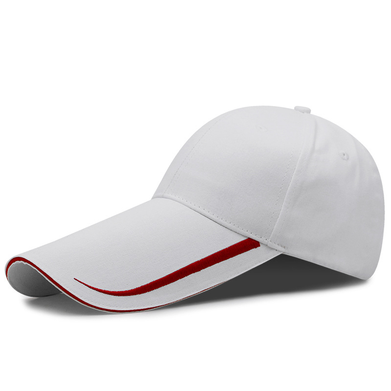 

14cm long visor large head Man Big Size Causal Peaked Hats Cool Fishing Hat Man Plus Size Baseball Caps 55-60cm 60-65cm CX220322, Length 14cm red