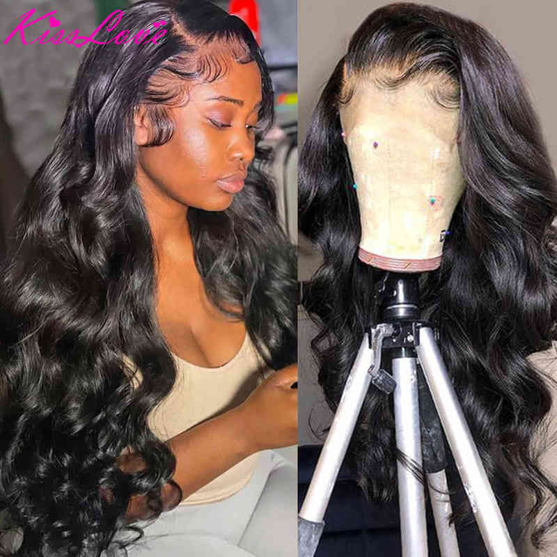 

NXY Body Wave 13x4/13x6 Lace Front Human Hair Wigs Preplucked Brazilian Hd 5x5 Closure Wig with Baby 360 Frontal 220622, 4x4 hd lace