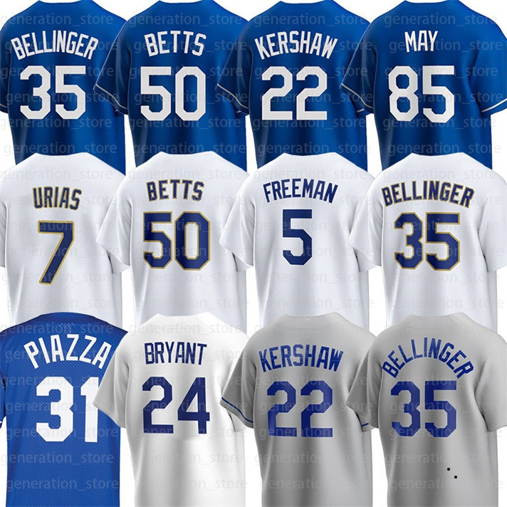 

Freddie Freeman Baseball Jersey Los Angeles Mookie Betts 35 Cody Bellinger Dodgers Julio Urias Trevor Bauer Justin Trea Turner Clayton Kershaw Buehler Max Muncy, Custom men jersey+patch