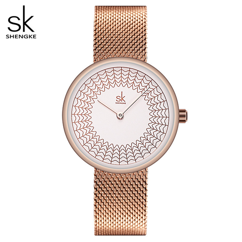 

2022 new women's watch net with quartz women waterproof fashion creative gift, C1