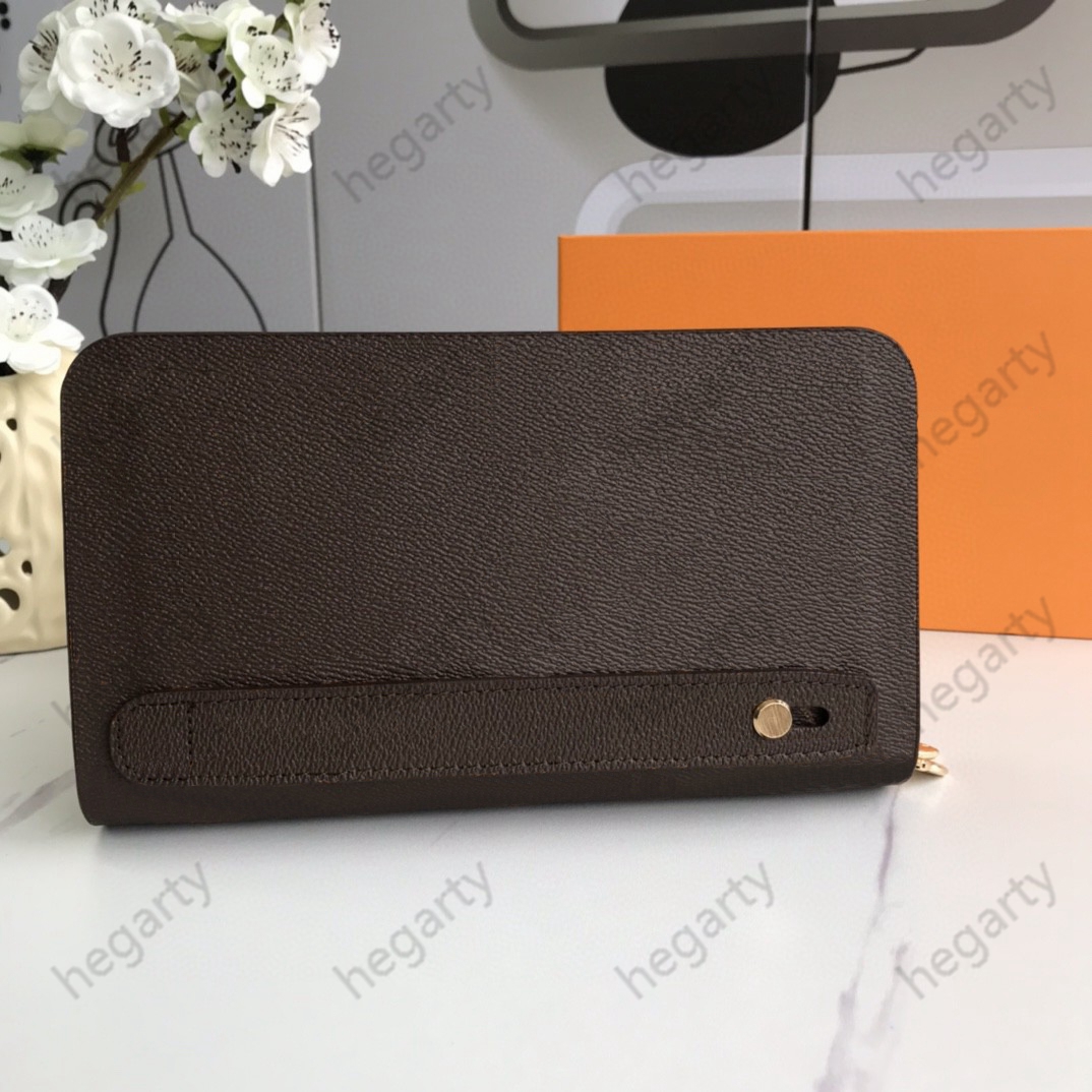 

Wallet Purse Women Designer double zipper Wallets Coin Purses card holder Ladies short clip Fashion all-match classic solid color Flower top quality Wallet, Extra cost ship nothing