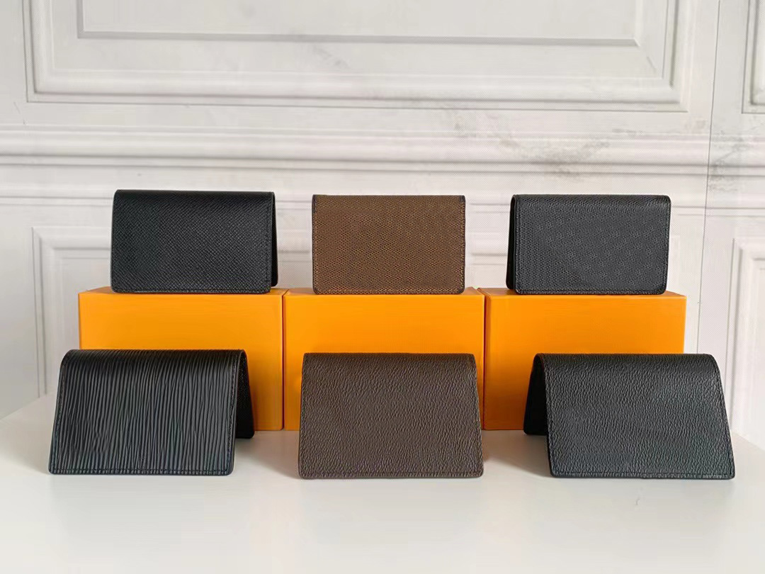 

designer wallet High Quality card holder men/women id wallet women clutch purse With Box, Black grid