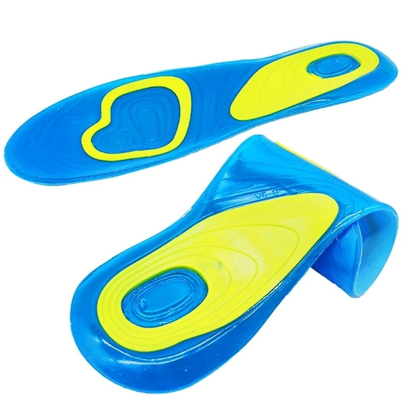 

Gel Insole Silicone Orthopedic Foot Care For feet Shoes Sole Sport s Shock Absorption Pads Arch Ortic Pad 220611