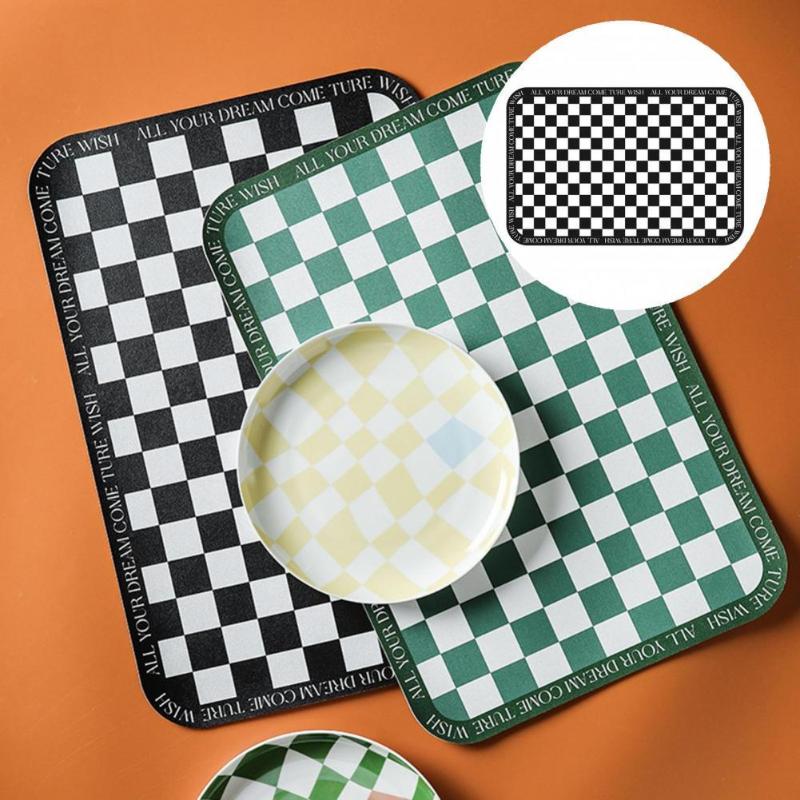

Mats & Pads Tableware Mat Wide Application Dinner Pad Stretchy More Thicken