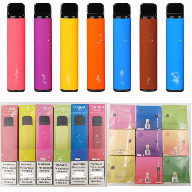 

18650 Battery Puff 1500 Disposable Vape Pen Device Pre-Filled Kit