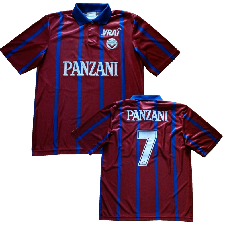 

1995 1996 Girondins de Bordeaux soccer jersey 95 96 Bordeaux Zidane Dugarry Witschge Lizarazu classic vintage football shirt, 95 96 home jersey