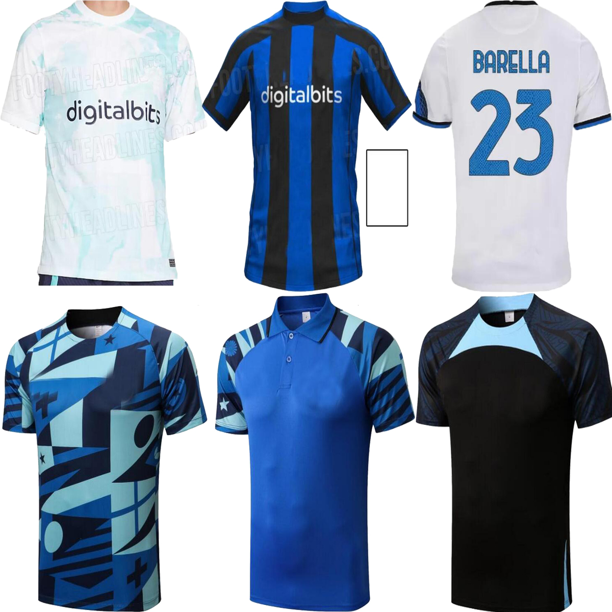 

TOP soccer jerseys 22/23 BARELLA VIDAL LAUTARO INTERS ERIKSEN ALEXIS DZEKO CORREA MILAN UNIFORMS football shirt 2022 2023 men kids kit uniforms