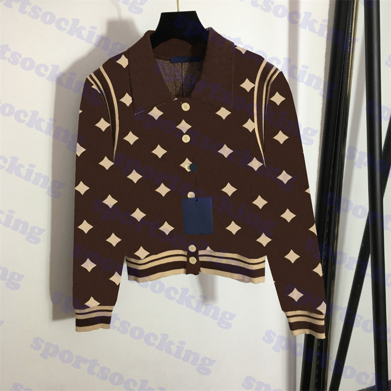 

Knit Cardigan Womens Sweater Coat Letter Jacquard Jacket For Women Long Sleeve Jacket Three Colors, 20224832-green