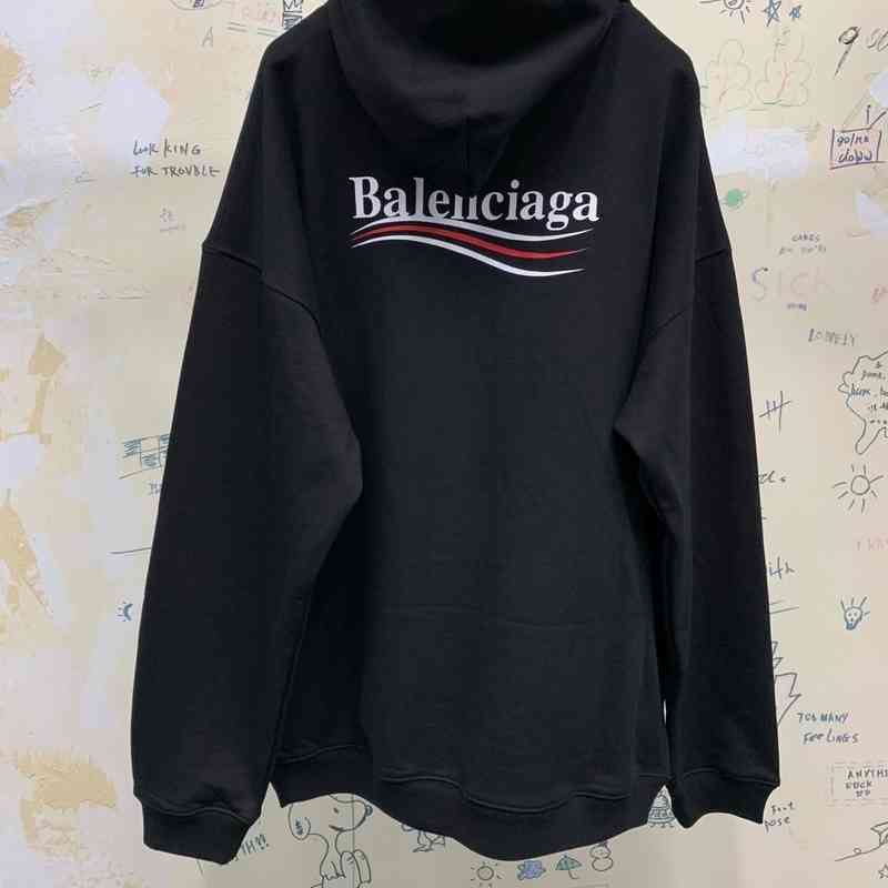 

VKOV Blcg2020 autumn and winter New Cola casual Hoodie classic Paris fog high street, Ivory