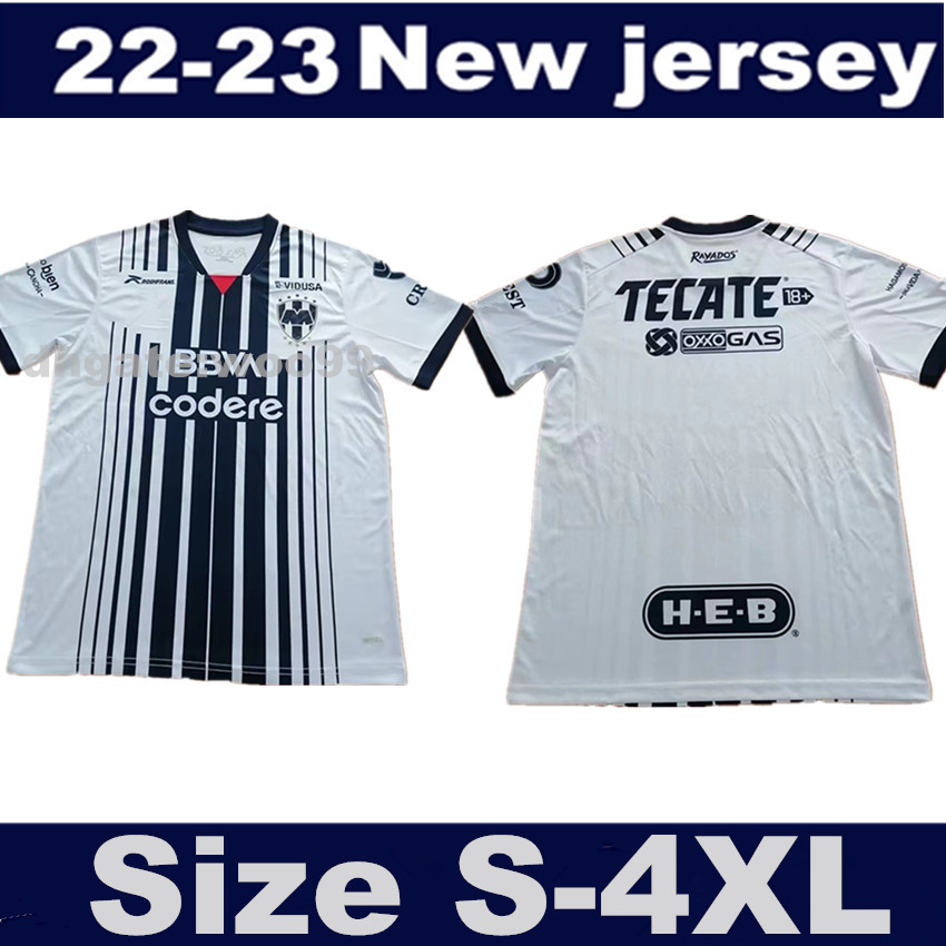 

22 23 Club World MONTERREY Soccer Jerseys 2022 4XL Liga MX RAYADOS R.Funes Mori .MEZA V.JANSSEN AKELOBA S.VEGAS football shirt men uniforms