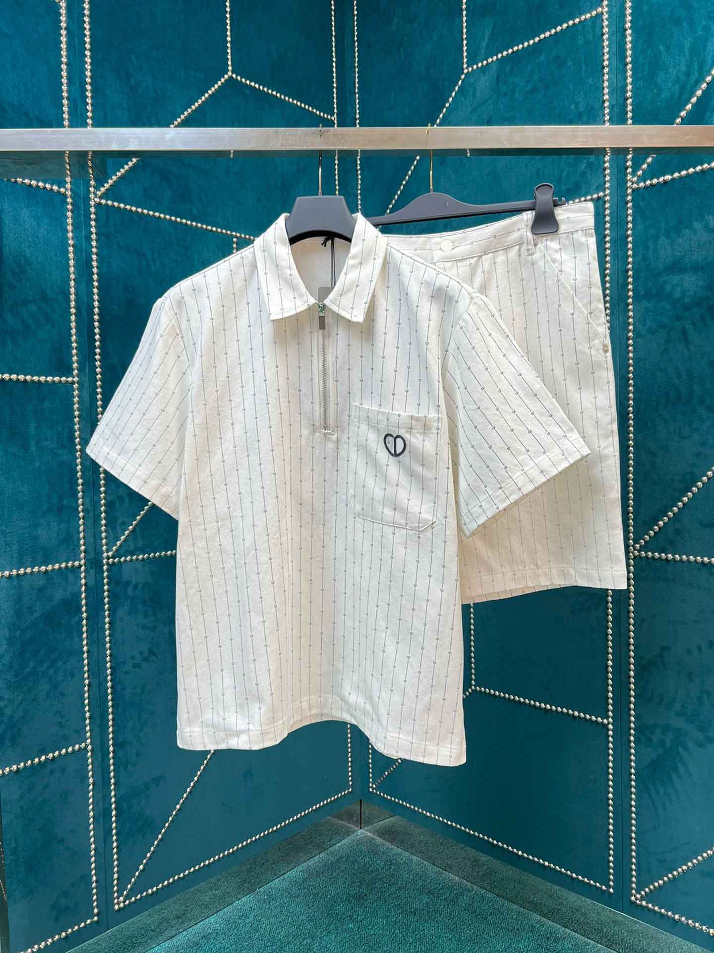 

Men's Plus Tees & Polos Round neck embroidered and printed polar style summer wear with street pure cotton 22s