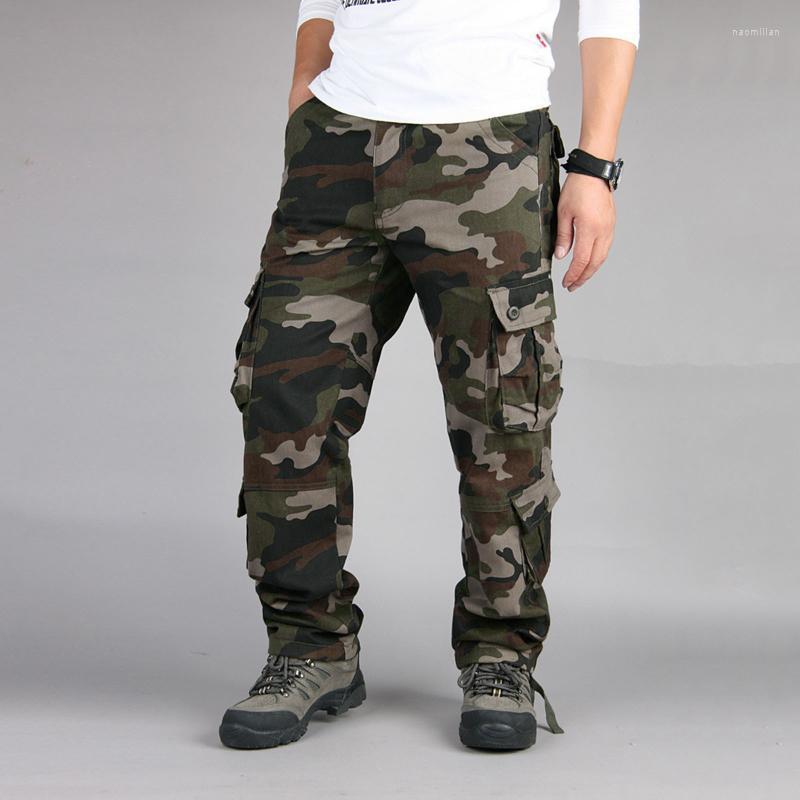 

Men's Pants Boy 10 Men's Camouflage Outdoor Casual Multiple Pockets Overalls Pant Large Size Trousers 12Men's Naom22