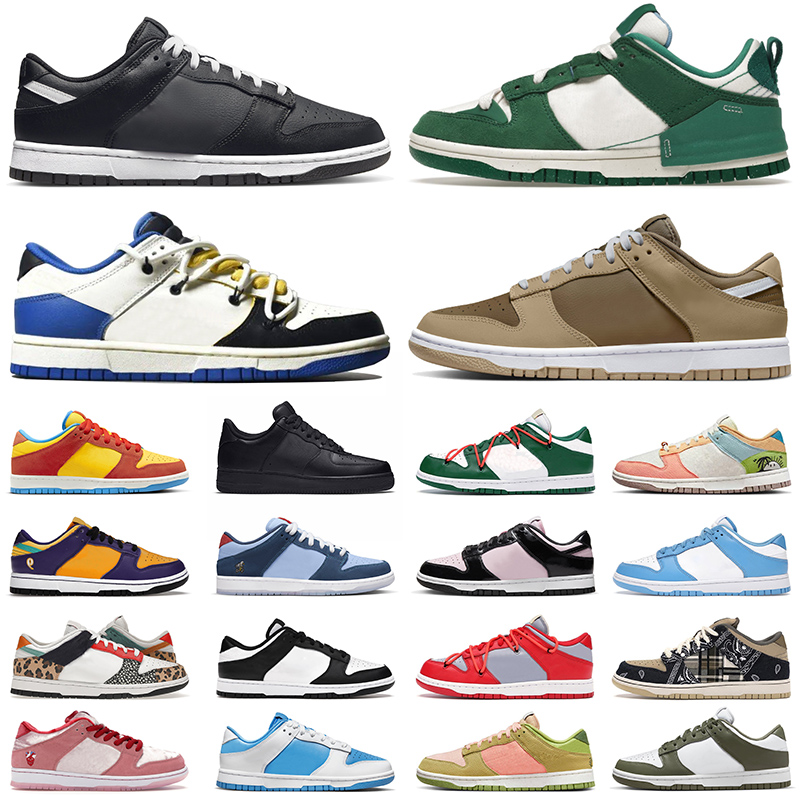 Nouvelle Arrivée 1 One Low Designer Casual Chaussures Pourquoi Si Triste Rose Noir Brevet Formateurs Grande Taille 13