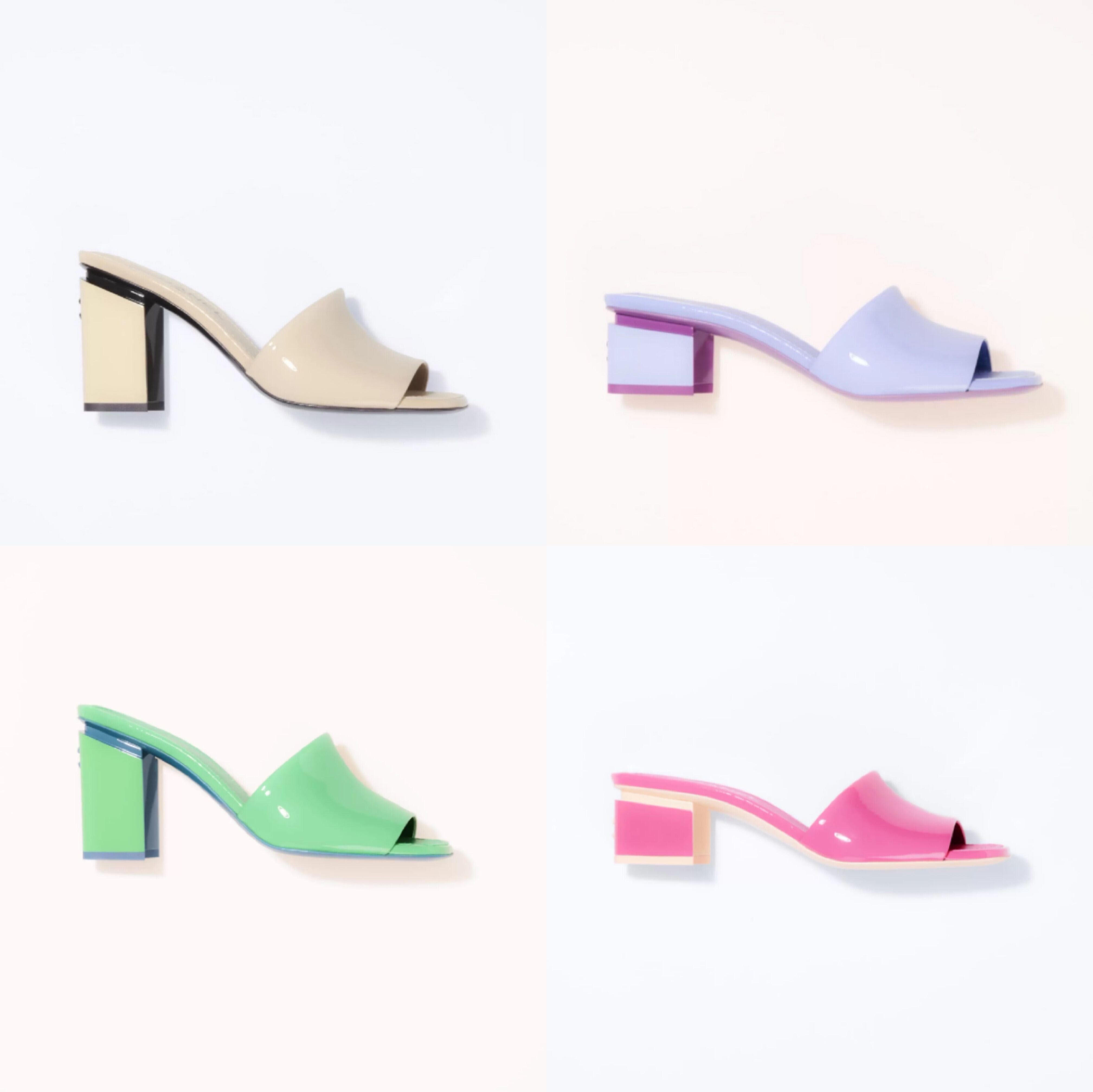 

2022 Women Mules C slippers Sandals Pearls Sliders Stuffies Top Quality Lambskin Black White Flat Luxury Designer Slippers Ladies Beach Rubber Flip Flop, 14 heel height 4.5