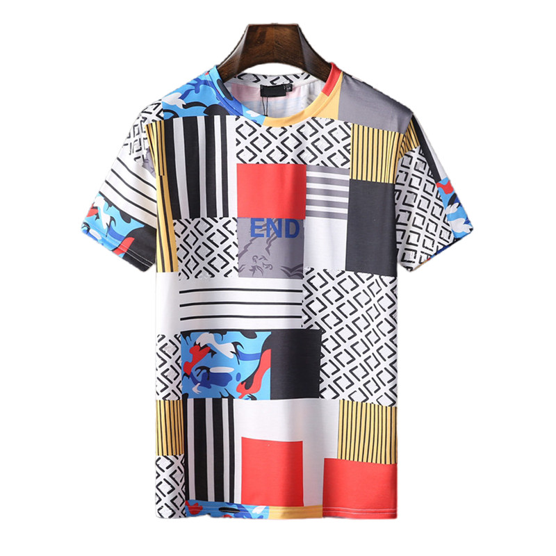 

Summer T shirt fashion brand Joker round neck short sleeve couple T-shirt casual jacket for men and women Designer Designer95 93