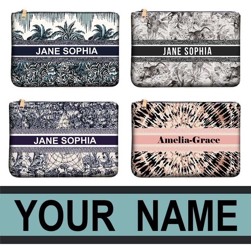 

Spring Summer WOMAN BAG Fashion Designer Party Clutch Personalized Custom Print Name Letter Beach Bag Travel Cosmetic Bag 220616, 1 printing handbag