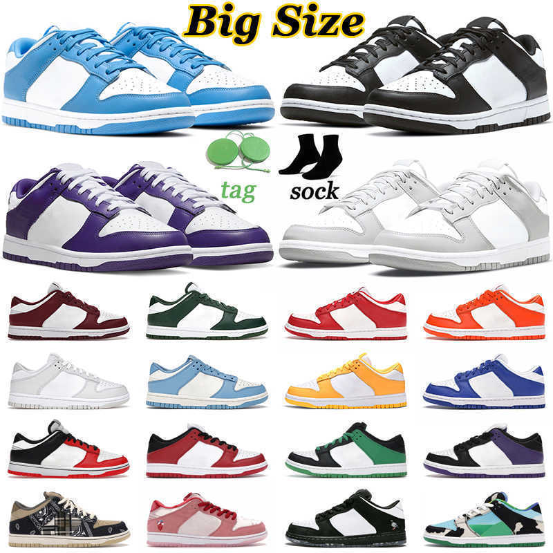 

Designer Outdoor Casual Shoes Men Women Panda Black White UNC Syracuse Photon Dust Kentucky Grey Fog Court Purple Michigan Mens Trainers, 35
