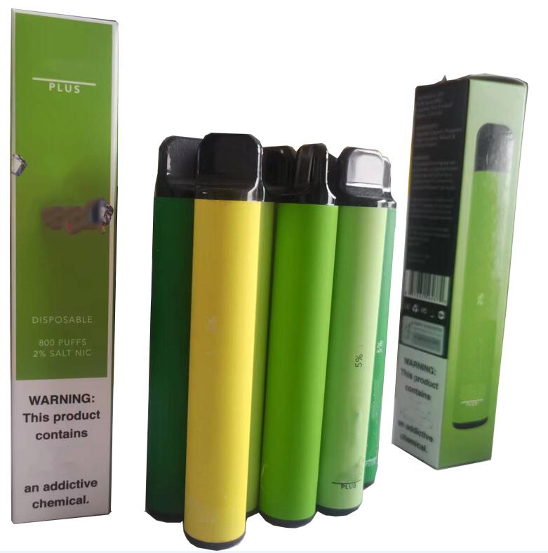 

PUFF BAR PLUS Cigarettes 800Puff Disposable Pod Cartridge 550mAh Battery 3.2mL Pre-Filled Vape Pods Stick Style 38 Colors xxl flex