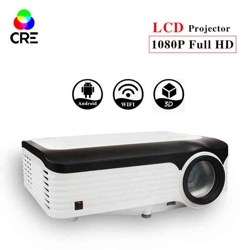 

Tablet Projector For School Home Office Portable Beamer Android Wifi Proyector 4k FULL HD Projector H220409