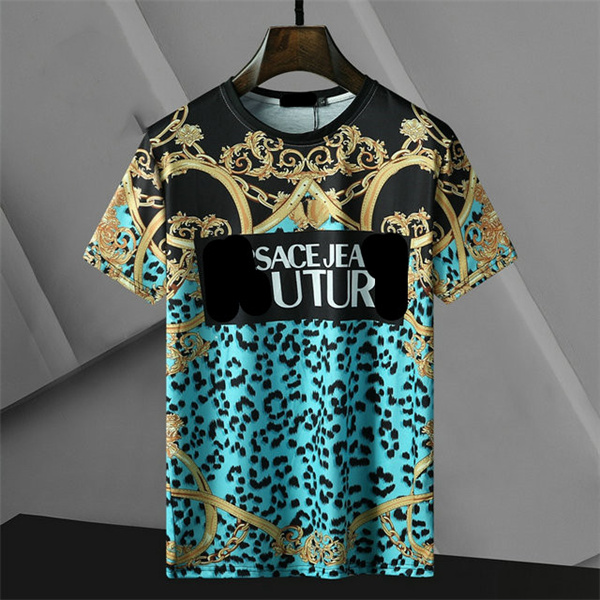 

Summer fashion brand Joker round neck short sleeve couple T-shirt casual jacket for men and women SH9