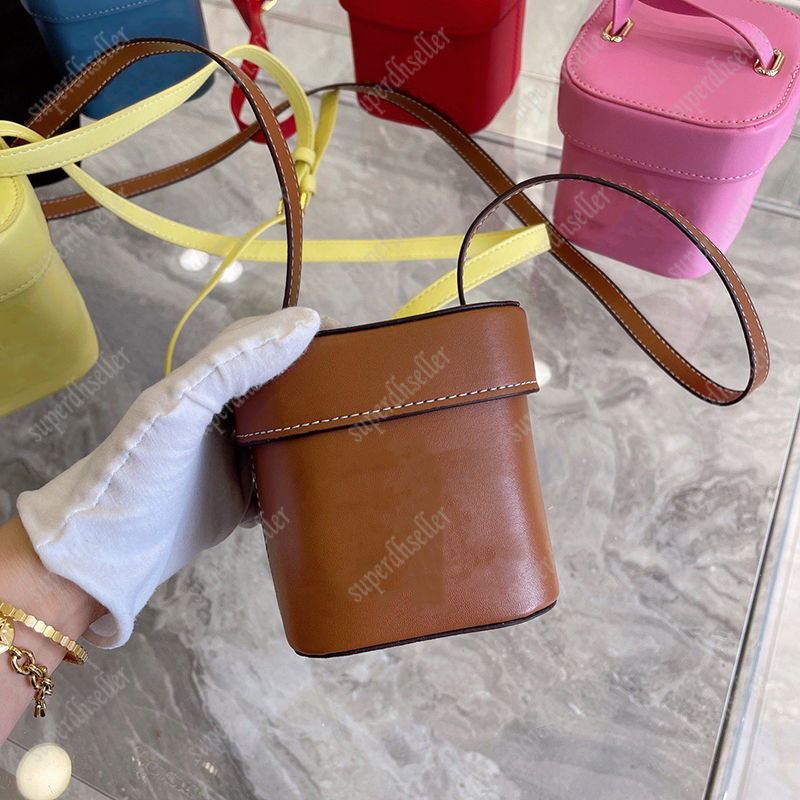 

Fashion Women Cross Body Leather Shoulder Bags Designer Handbags High Quality Totes Bucket Pack Cases Bag Casual Clutch Travel Wallet, Brown